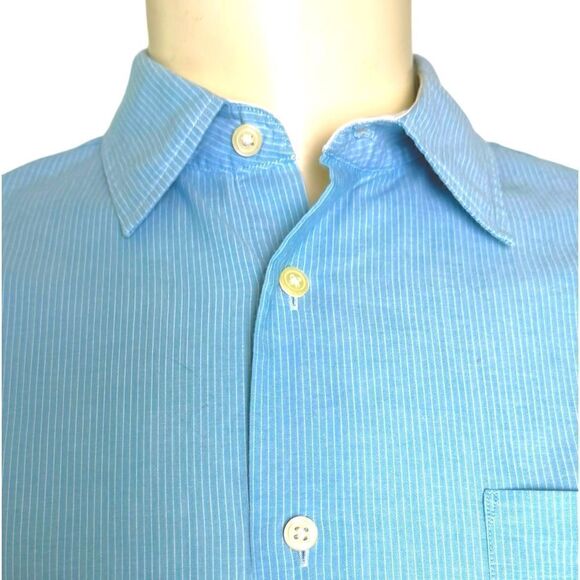 John Varvados USA L/S Casual Men’s Button Down Gently Pre-Loved Condition Sz L - Picture 6 of 9